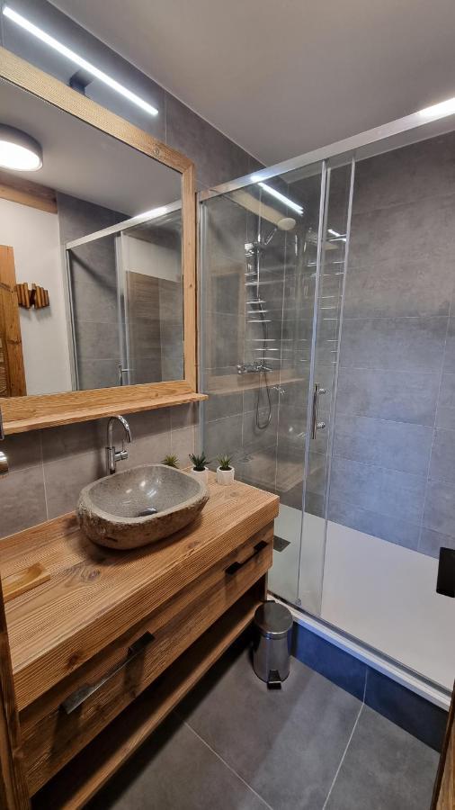 Arcs 1950 Appartement Luxe Type Chalet 5 A 7 Personnes Vue Imprenable Sur Le Montblanc Skis Aux Pieds Les Arcs  Exterior foto