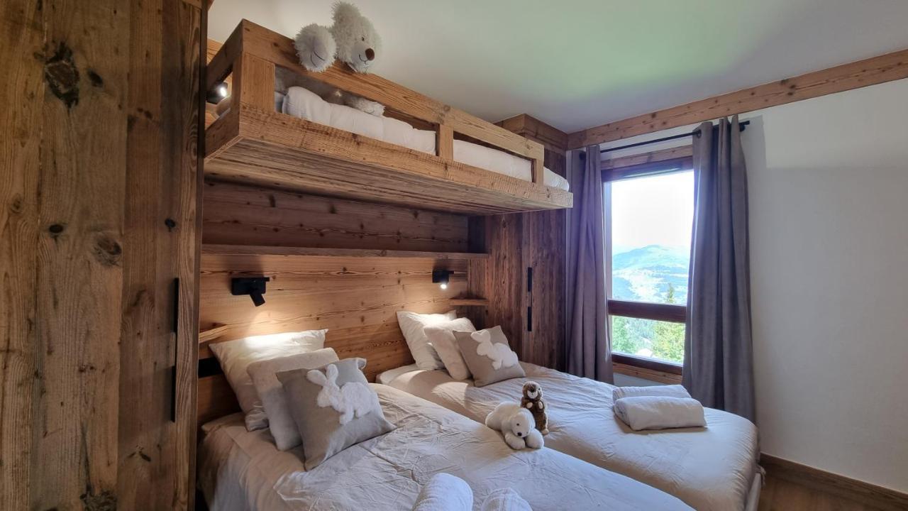 Arcs 1950 Appartement Luxe Type Chalet 5 A 7 Personnes Vue Imprenable Sur Le Montblanc Skis Aux Pieds Les Arcs  Exterior foto