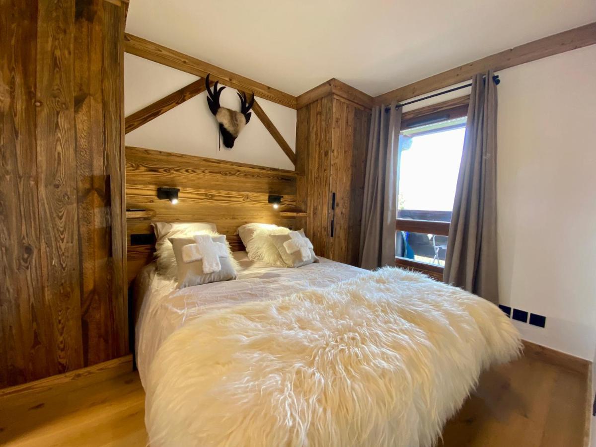 Arcs 1950 Appartement Luxe Type Chalet 5 A 7 Personnes Vue Imprenable Sur Le Montblanc Skis Aux Pieds Les Arcs  Exterior foto