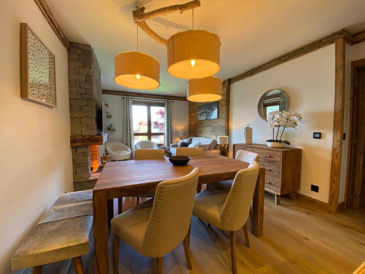 Arcs 1950 Appartement Luxe Type Chalet 5 A 7 Personnes Vue Imprenable Sur Le Montblanc Skis Aux Pieds Les Arcs  Exterior foto