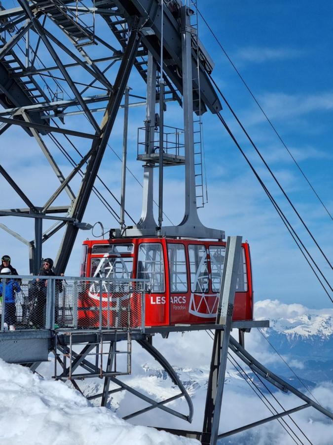 Arcs 1950 Appartement Luxe Type Chalet 5 A 7 Personnes Vue Imprenable Sur Le Montblanc Skis Aux Pieds Les Arcs  Exterior foto