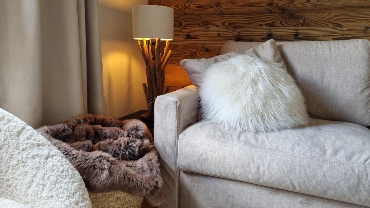 Arcs 1950 Appartement Luxe Type Chalet 5 A 7 Personnes Vue Imprenable Sur Le Montblanc Skis Aux Pieds Les Arcs  Exterior foto