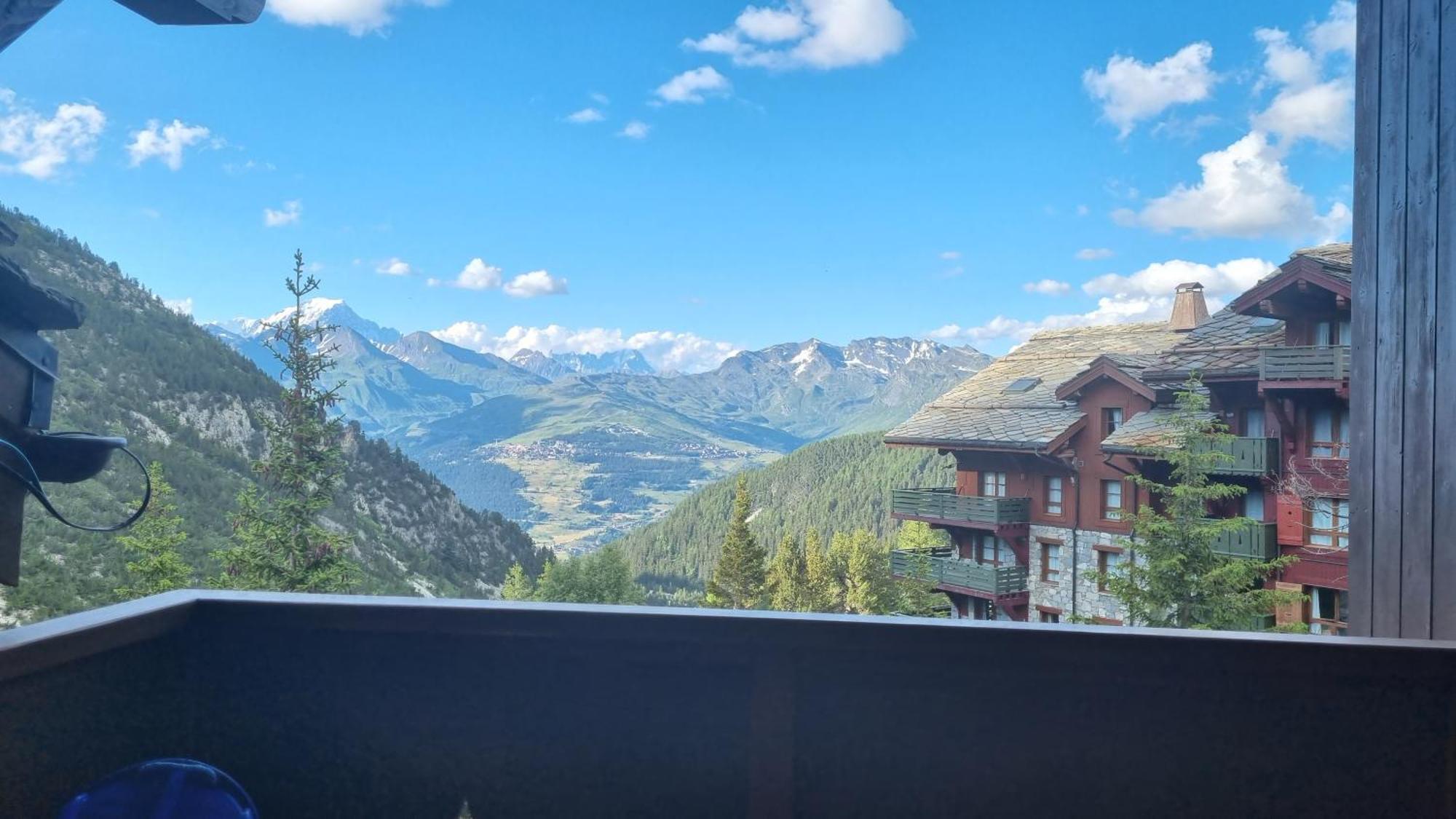Arcs 1950 Appartement Luxe Type Chalet 5 A 7 Personnes Vue Imprenable Sur Le Montblanc Skis Aux Pieds Les Arcs  Exterior foto