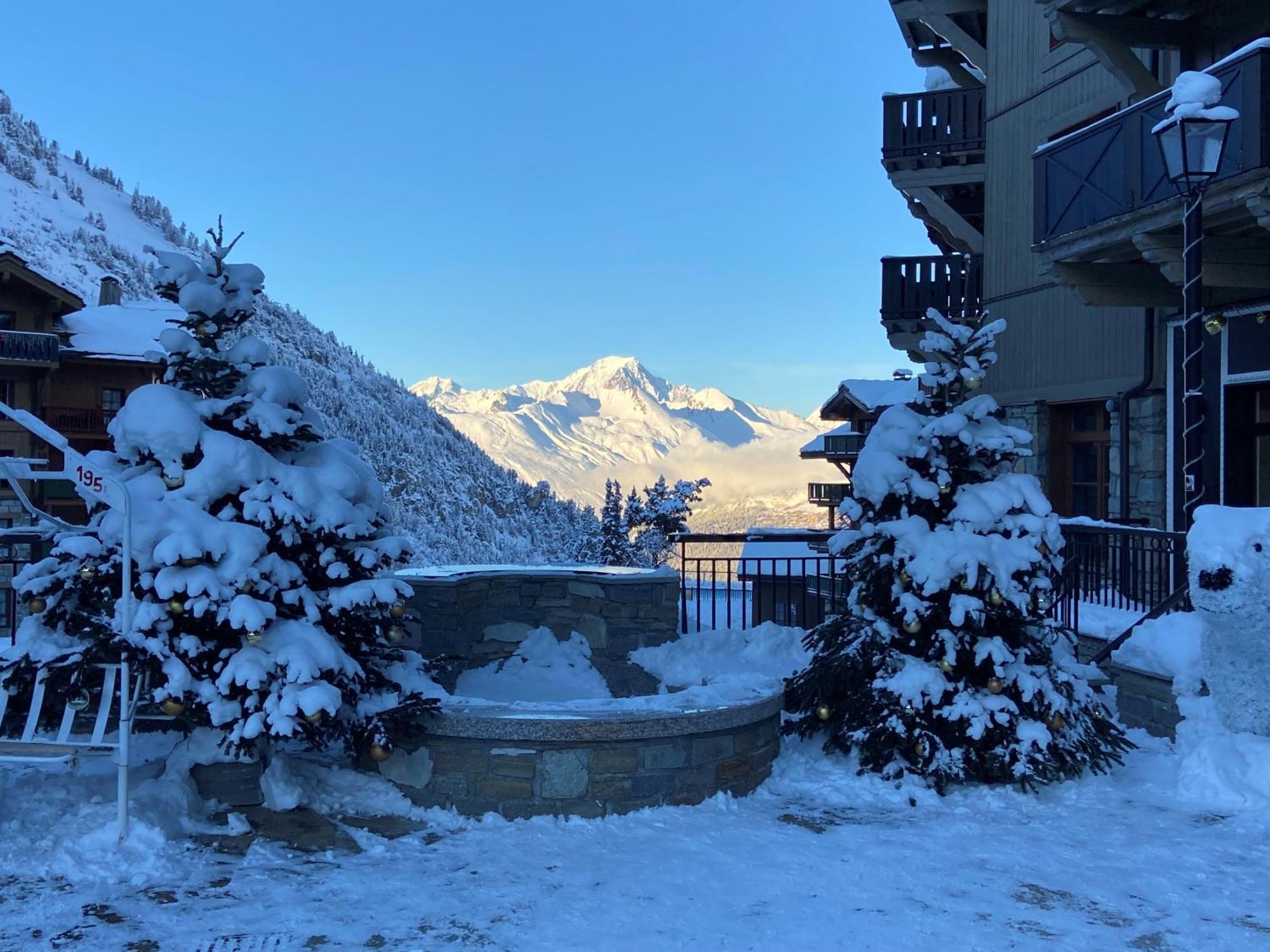Arcs 1950 Appartement Luxe Type Chalet 5 A 7 Personnes Vue Imprenable Sur Le Montblanc Skis Aux Pieds Les Arcs  Exterior foto