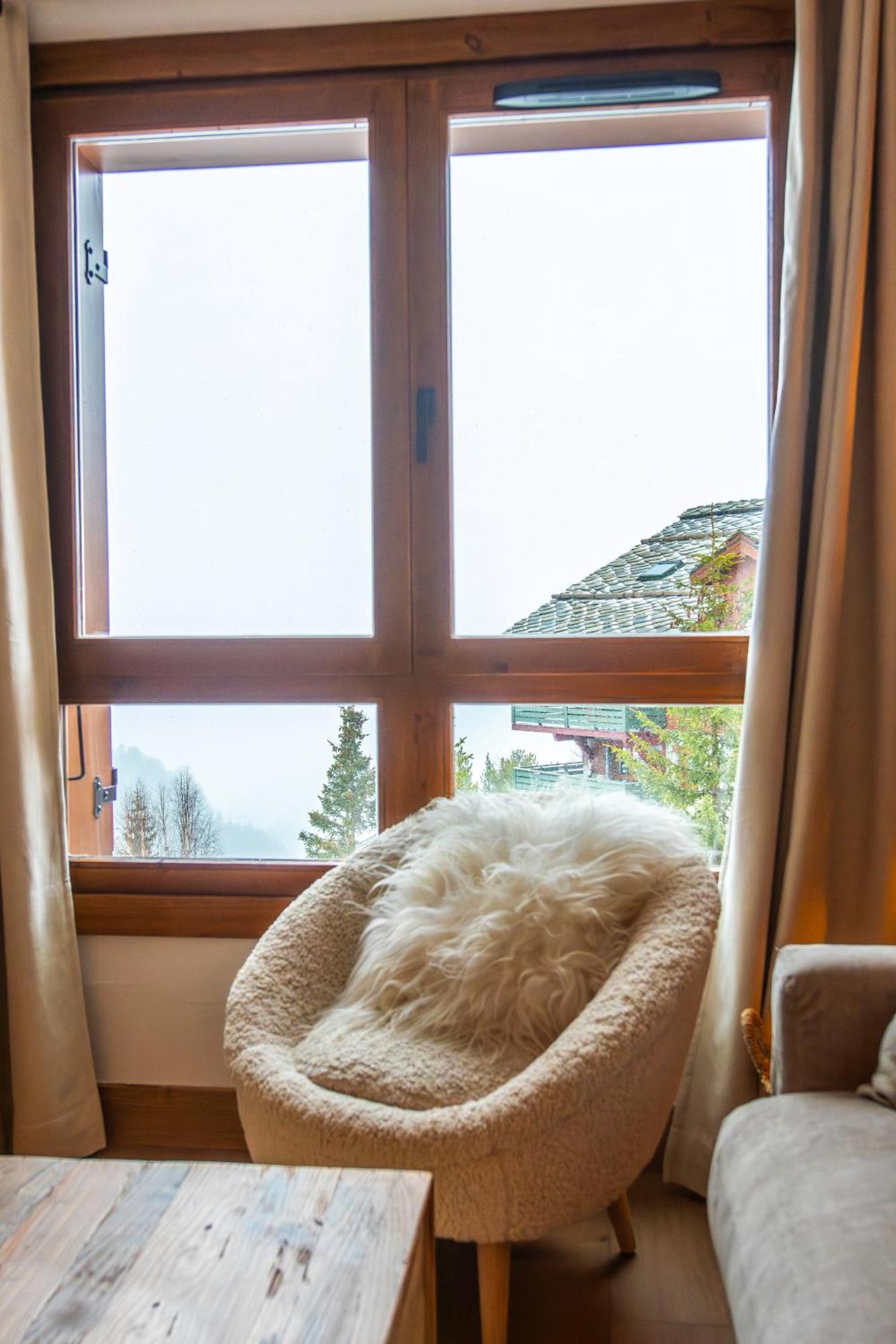 Arcs 1950 Appartement Luxe Type Chalet 5 A 7 Personnes Vue Imprenable Sur Le Montblanc Skis Aux Pieds Les Arcs  Exterior foto